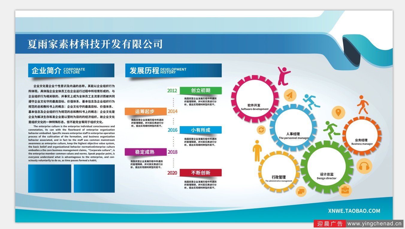 企业文化建设,企业文化墙