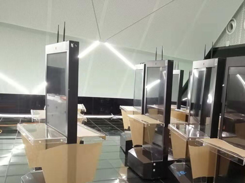 梦创小镇亚克力展台定制
