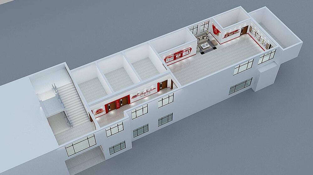 红色党建文化墙